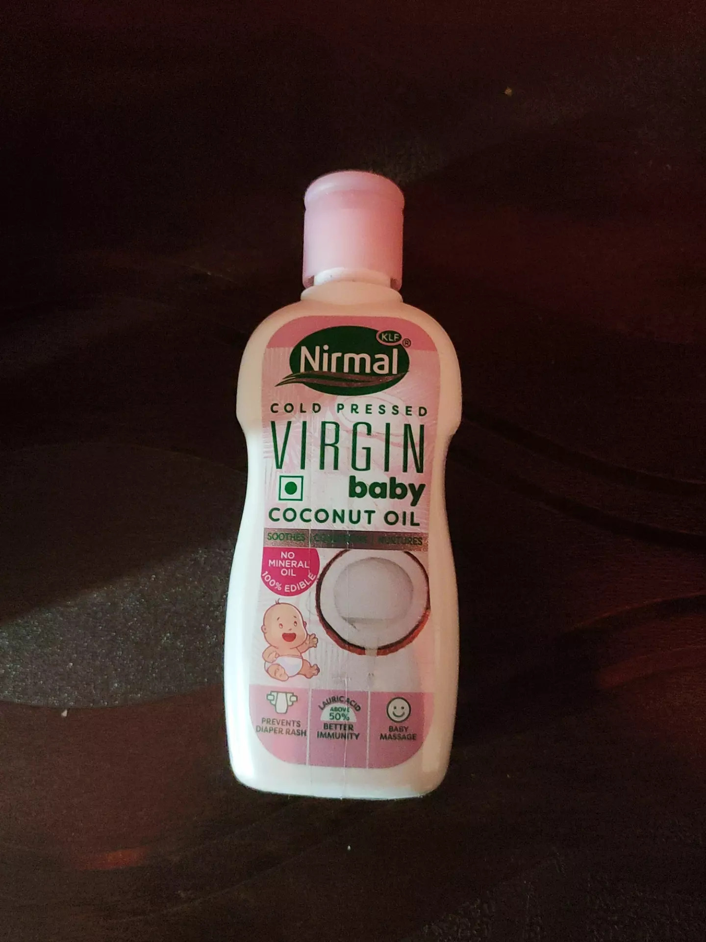KLF Nirmal Cold Pressed Virgin Baby Coconut Oil Reviews, Ingredients