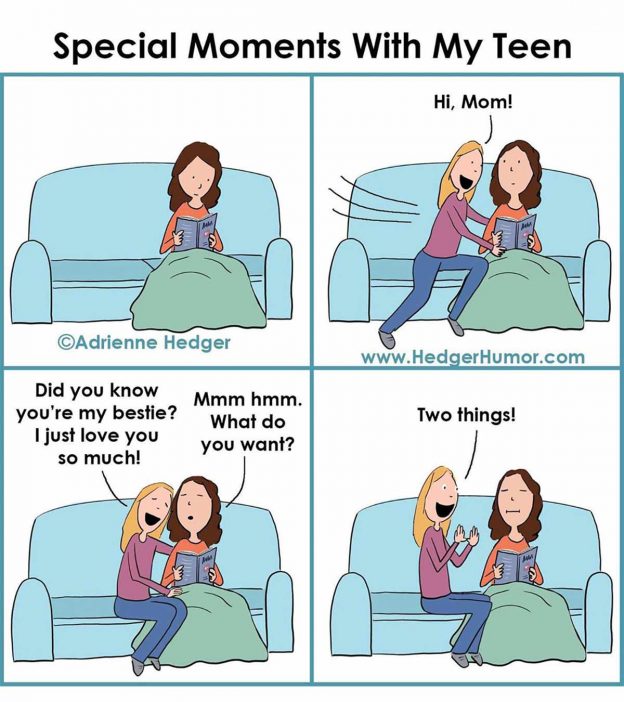30 Totally Relatable Comics That Perfectly Capture Mother-Daughter Relationships