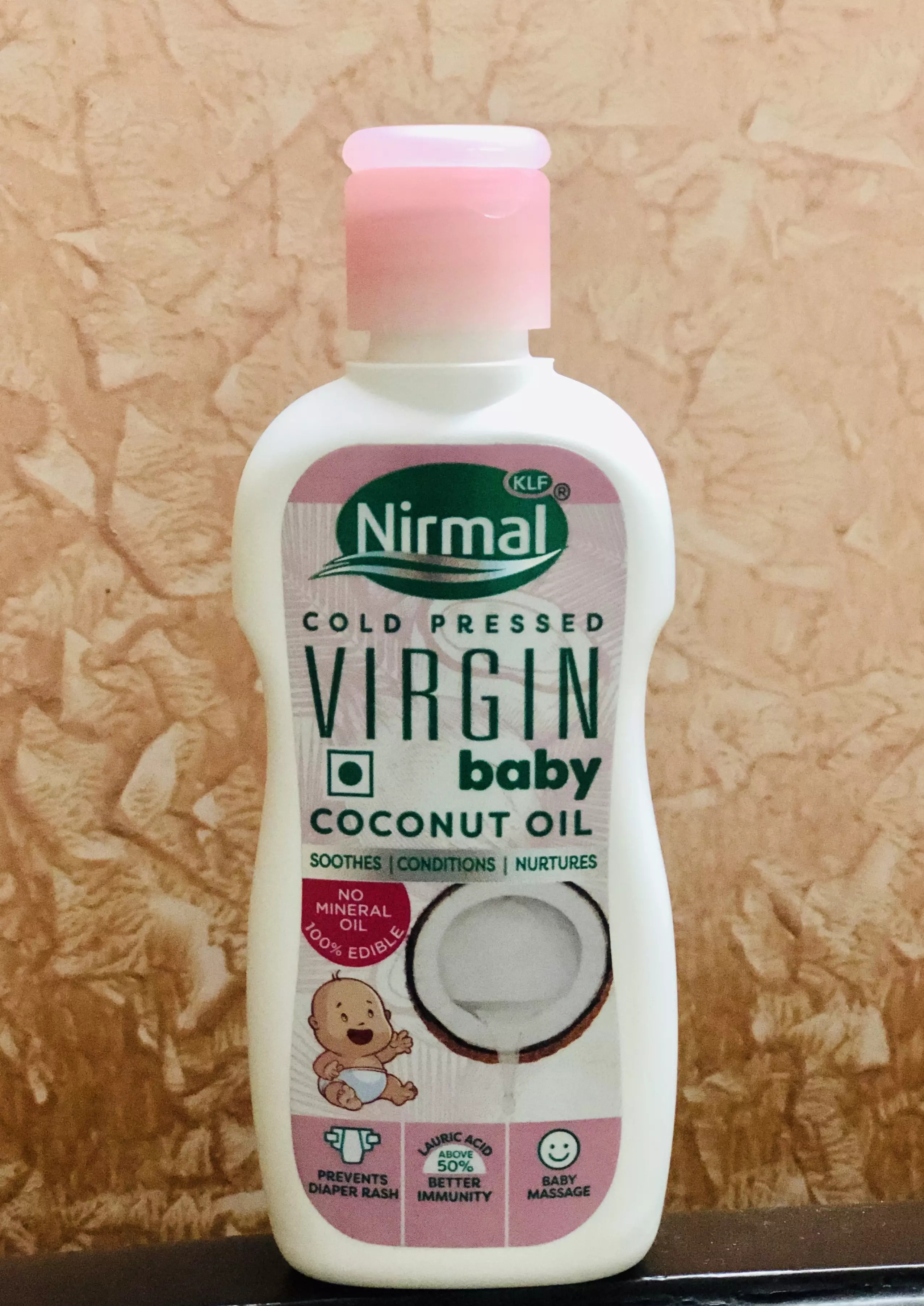 KLF Nirmal Cold Pressed Virgin Baby Coconut Oil Reviews, Ingredients, How To Use, Benefits