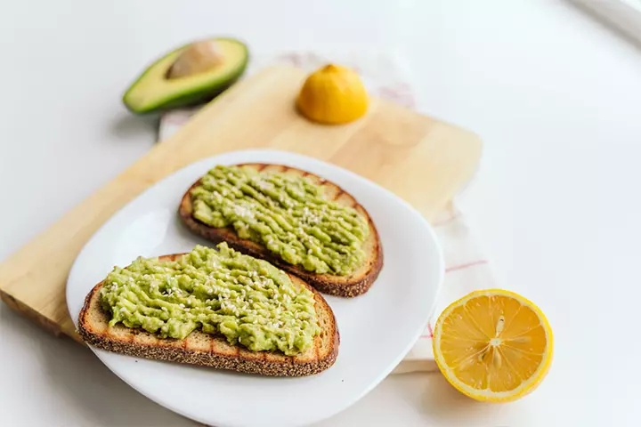 Avocado Lemon Toast