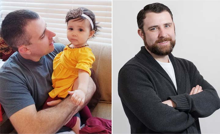 Baby Fails To Recognize Her Dad After His Clean Shaven Look