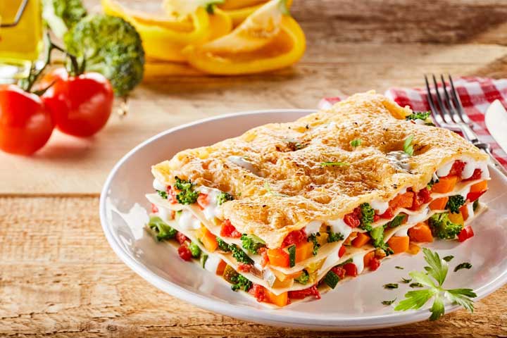 Broccoli alfredo lasagna recipe for children