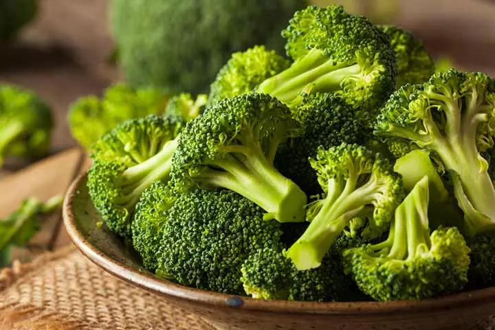 Broccoli healthy food for kids