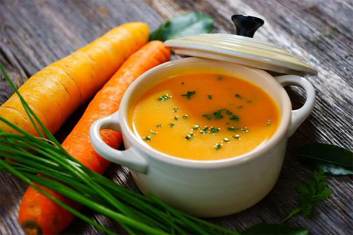 Carrot soup recipes for babies