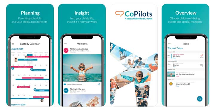 CoPilots co-parenting app