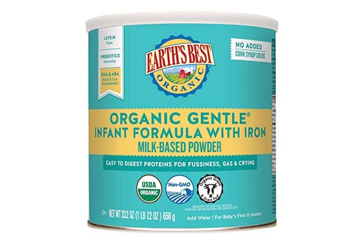 Earths Best Organic Gentle Infant Powder Formula