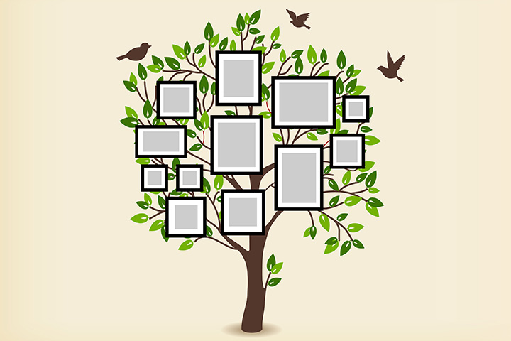 Family tree decal