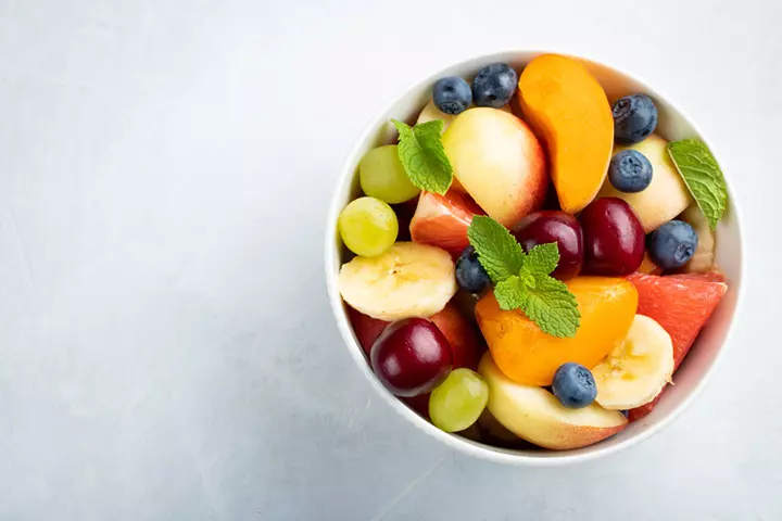 Fruit Medley With Sunflower