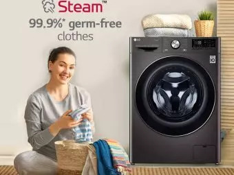 Give Your Clothes Germ-free Wash With LG Steam Technology