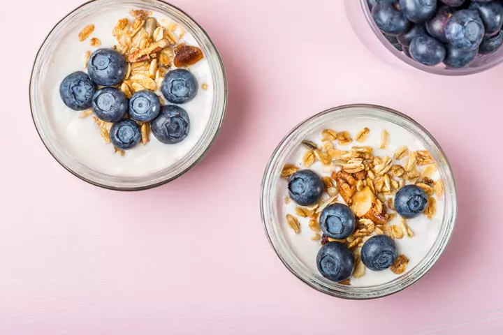Greek Yogurt With Fruits