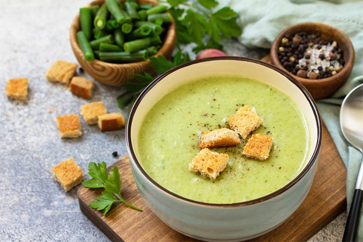 Green bean soup recipes for babies