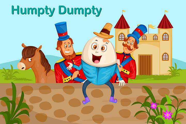 Humpty dumpty nursery rhyme for babies