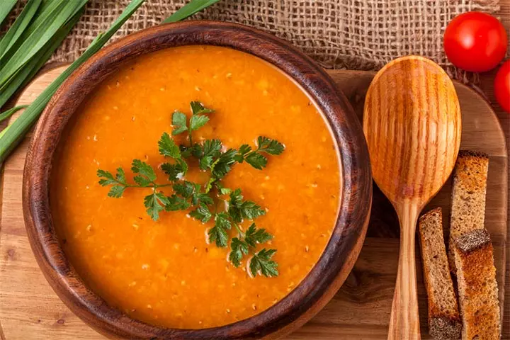 Lentil soup recipes for babies