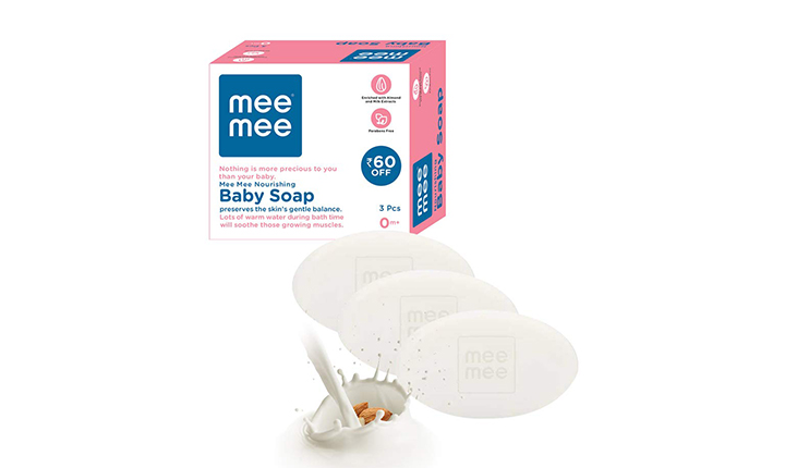 Mee Mee Nourishing Baby Soap with Almond & Milk Extracts