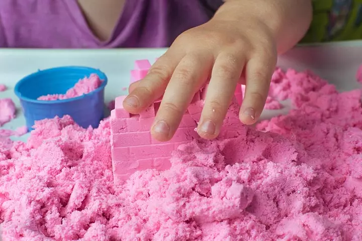 Moldable Play Sand Recipe For Kids