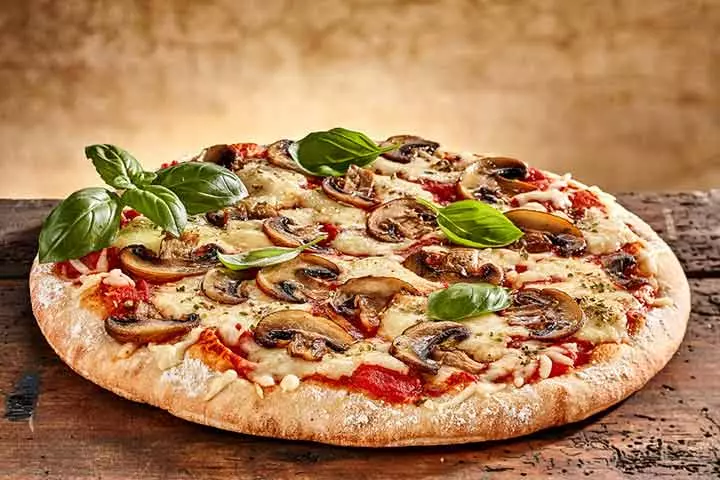 Mushroom Pizza