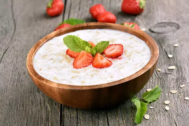 Oats porridge recipe for babies