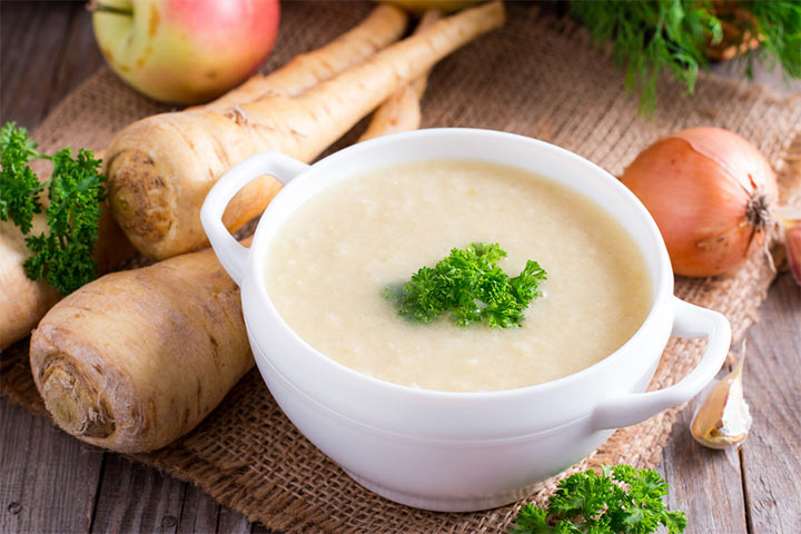 Parsnip and apple soup recipes for babies
