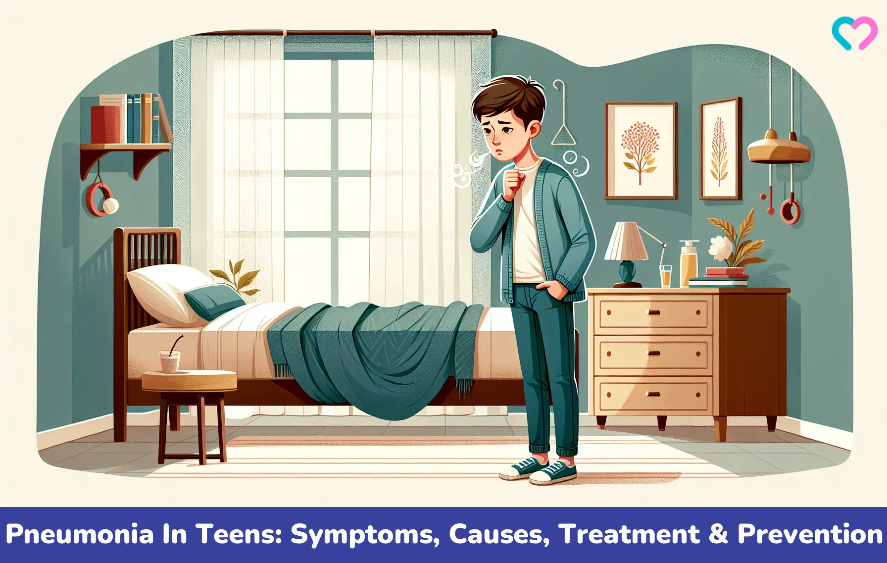 Pneumonia In Teens: Symptoms, Causes, Treatment & Prevention_illustration