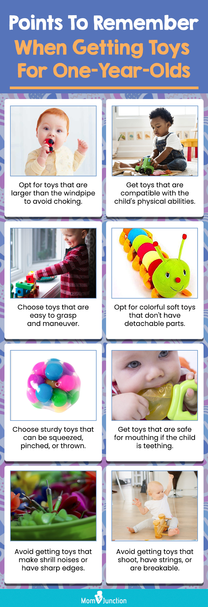 Points To Remember When Getting Toys For One Year Olds (infographic)