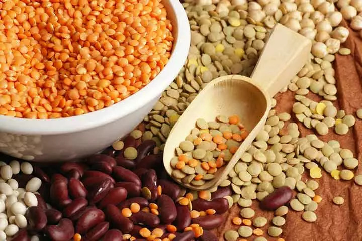 Pulses and legumes healthy food for kids