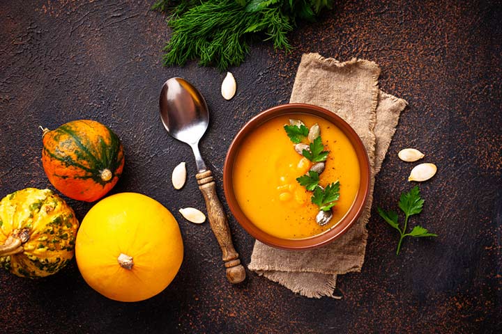 Pumpkin soup recipes for babies