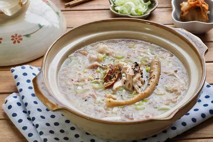 Quinoa & chicken congee, porridge recipes for babies