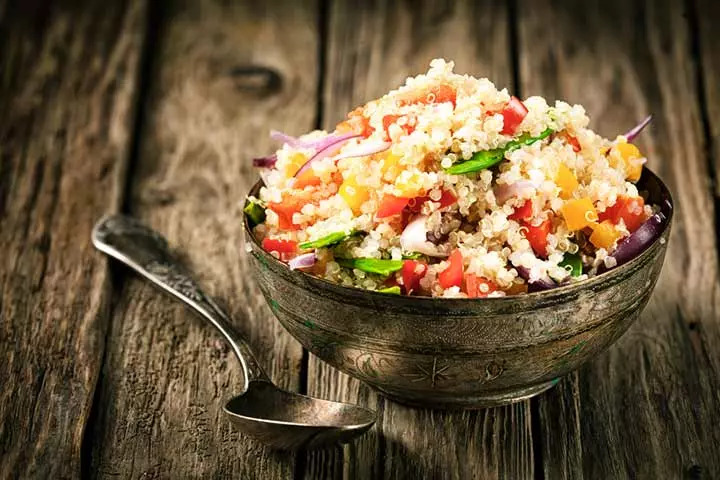 Quinoa healthy food for kids