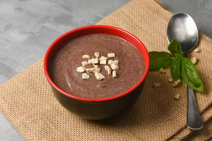 Ragi porridge recipe for babies