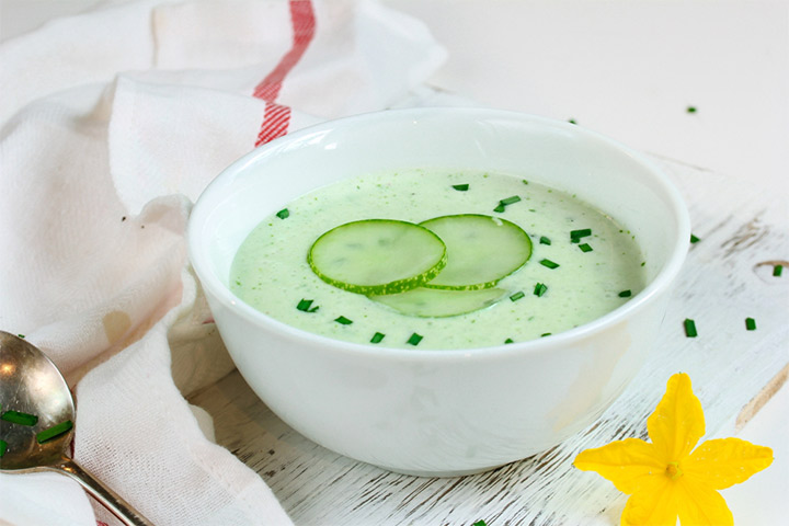 Scandinavian chilled cucumber soup recipes for babies