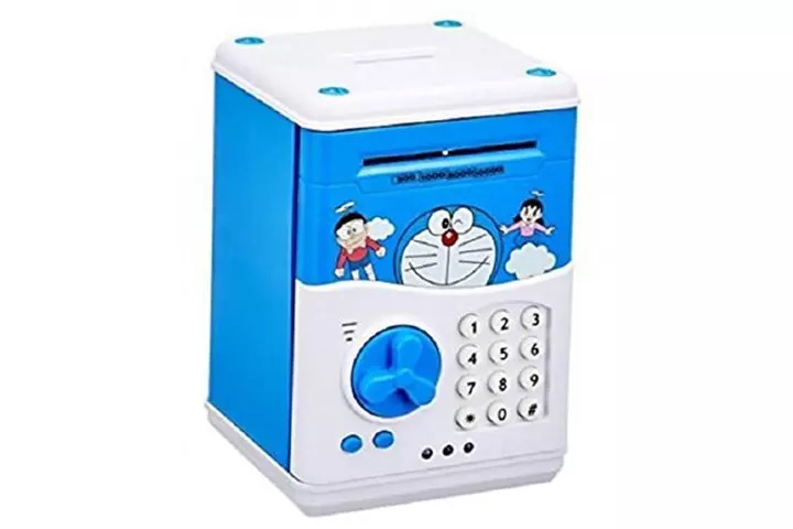 Shashi Boys and Girls Piggy Bank ATM with Smart Lock
