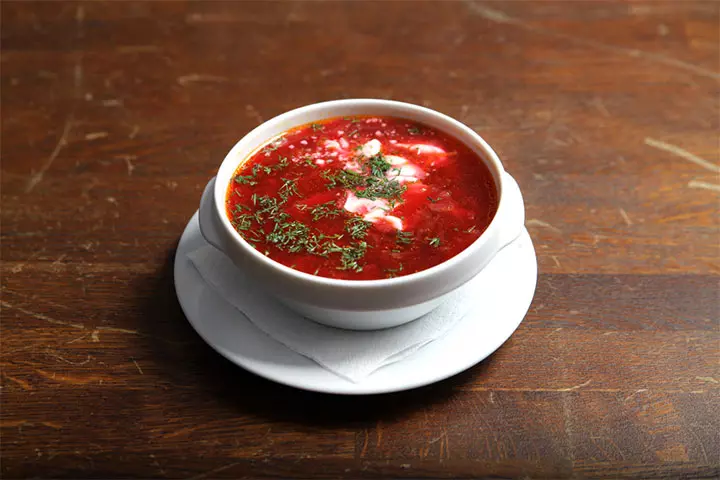 Sweet and tangy beetroot soup recipes for babies