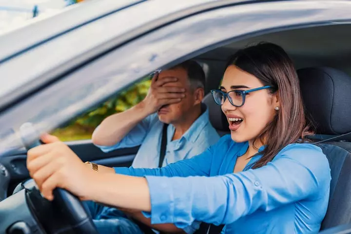 The First Time She Takes Him On A Drive In His Car