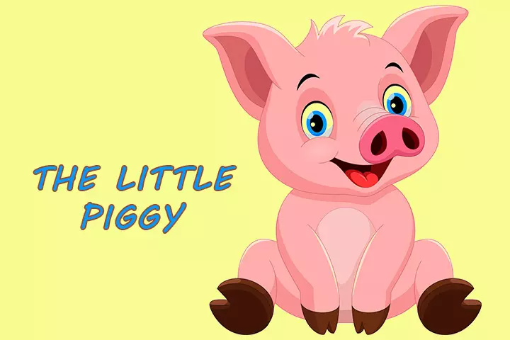 The little piggy nursery rhyme for babies