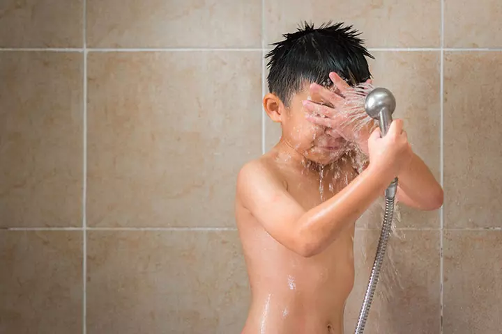 Warm shower after any activity
