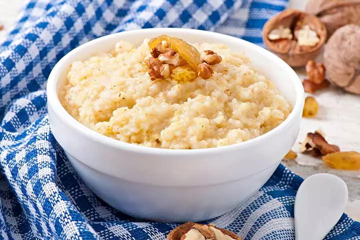 Wheat porridge recipe for babies