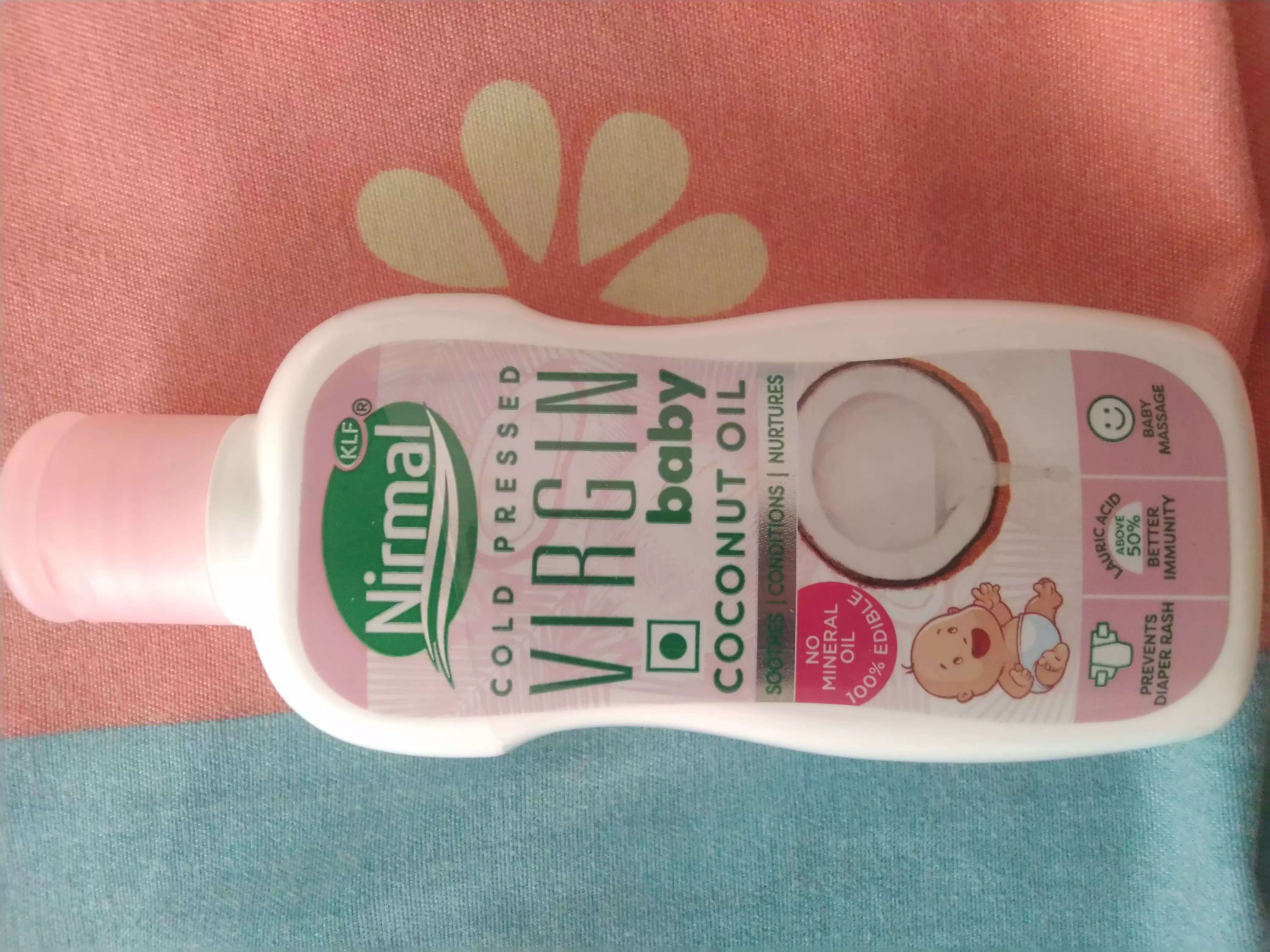 KLF Nirmal Cold Pressed Virgin Baby Coconut Oil Reviews, Ingredients