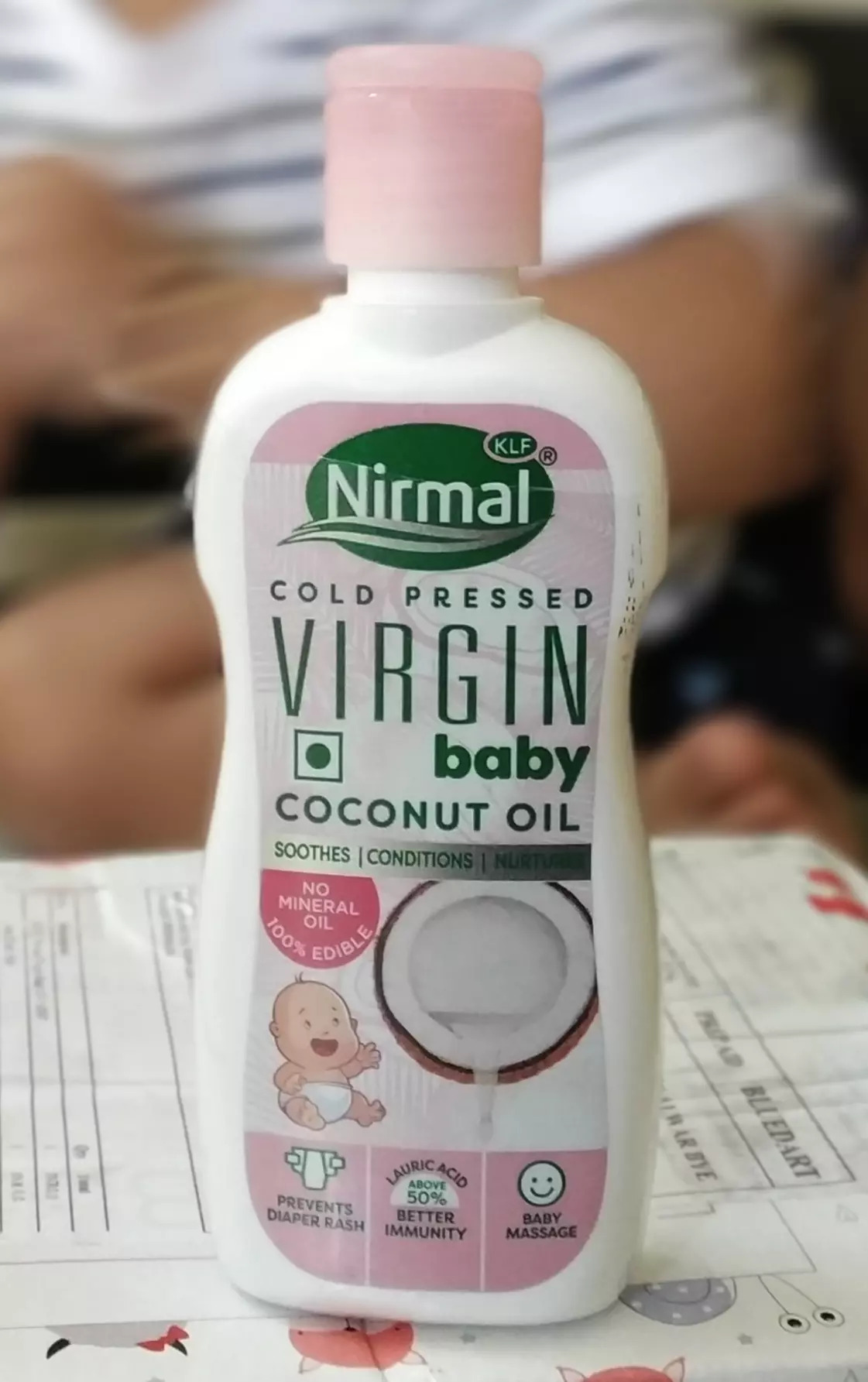 KLF Nirmal Cold Pressed Virgin Baby Coconut Oil Reviews, Ingredients