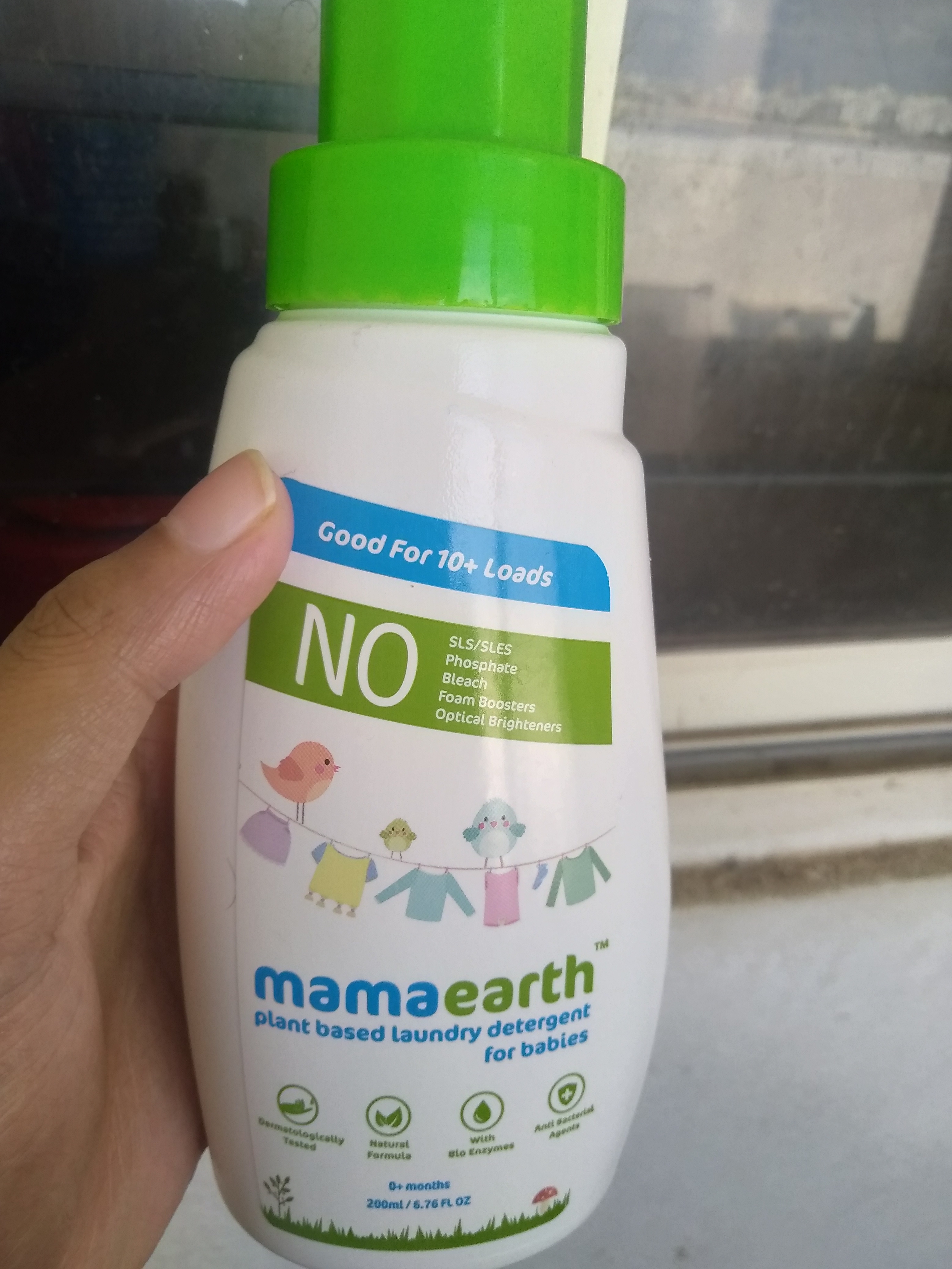 Mamaearth Plant Based Laundry Liquid Detergent For Babies Reviews ...