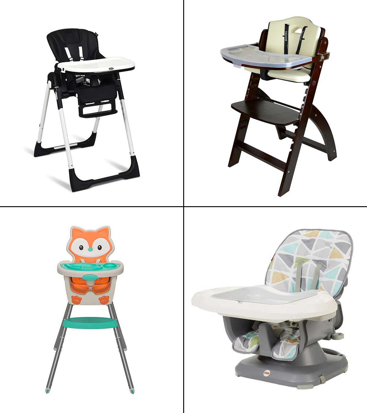 Sit ’n Style Foldable Feeding Booster Adjustable Home & Travel Baby High Chair 