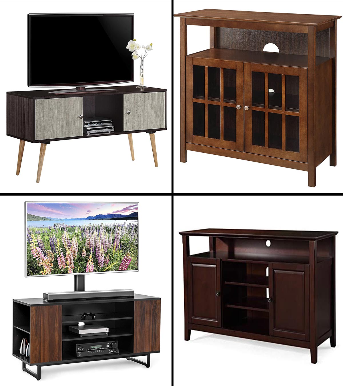 11 Best Solid Wood TV Stands In 2024, And A Buying Guide