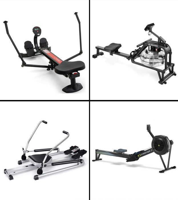 Multi-function Fitness Rower For Home Use Fitness Equipment Can Exercise Abdomen Buttocks Rowing Machine Foldable