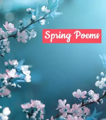 30 Refreshing And Beautiful Spring Poems For Kids