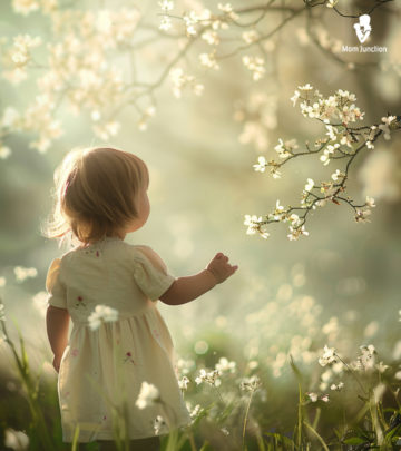 Budding flowers, colorful butterflies - introduce kids to springtime and its beauty.