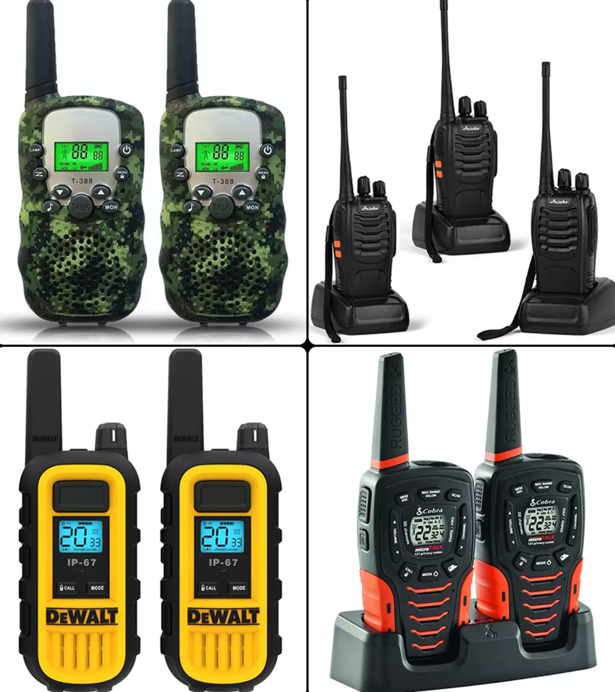 13 Best Walkie Talkies for Camping and Hiking in 2024