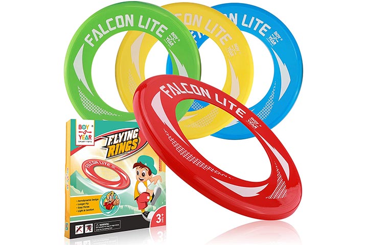Boy-S-Year 4-Pack Falcon Lite Flying Disc