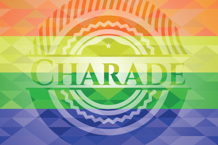 Charade; long distance relationship game