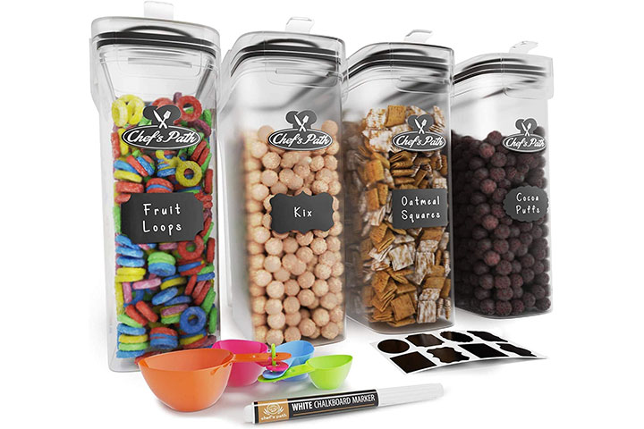 Chef’s Path Cereal Container Storage Set