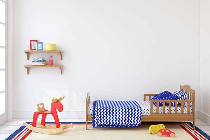 Choose the place for a toddler bed wisely