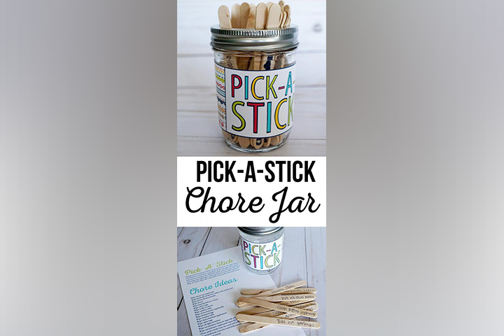 Pick-a-stick cleaning games for girls and boys